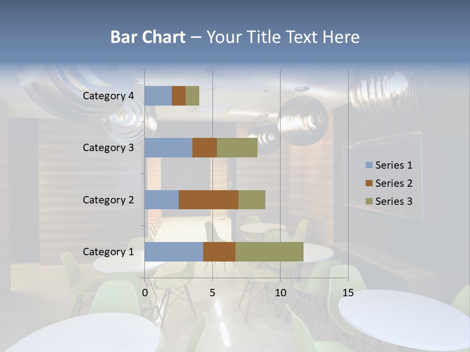Contemporary Chair Empty PowerPoint Template