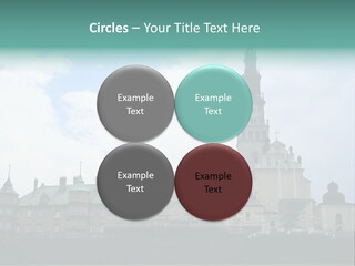 Europe Steeple Hill PowerPoint Template