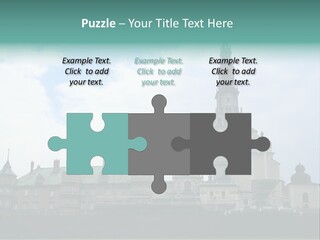 Europe Steeple Hill PowerPoint Template