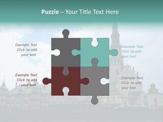 Europe Steeple Hill PowerPoint Template