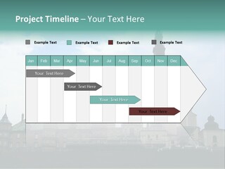 Europe Steeple Hill PowerPoint Template