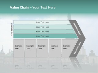 Europe Steeple Hill PowerPoint Template