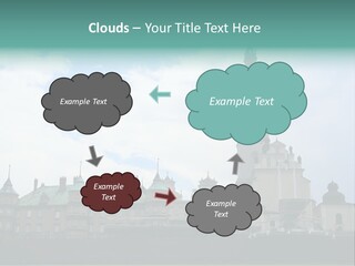 Europe Steeple Hill PowerPoint Template