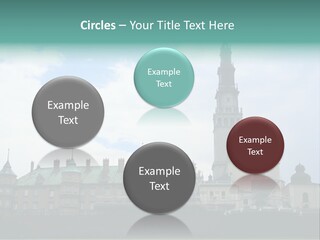 Europe Steeple Hill PowerPoint Template