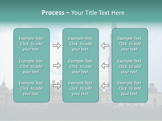 Europe Steeple Hill PowerPoint Template