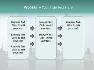 Europe Steeple Hill PowerPoint Template