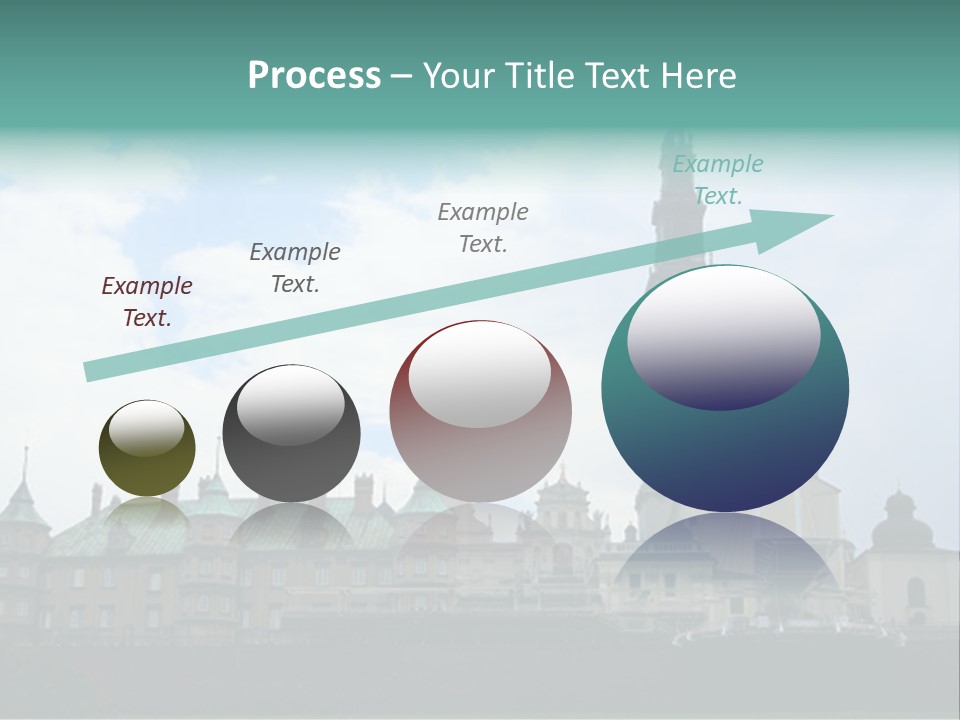 Europe Steeple Hill PowerPoint Template