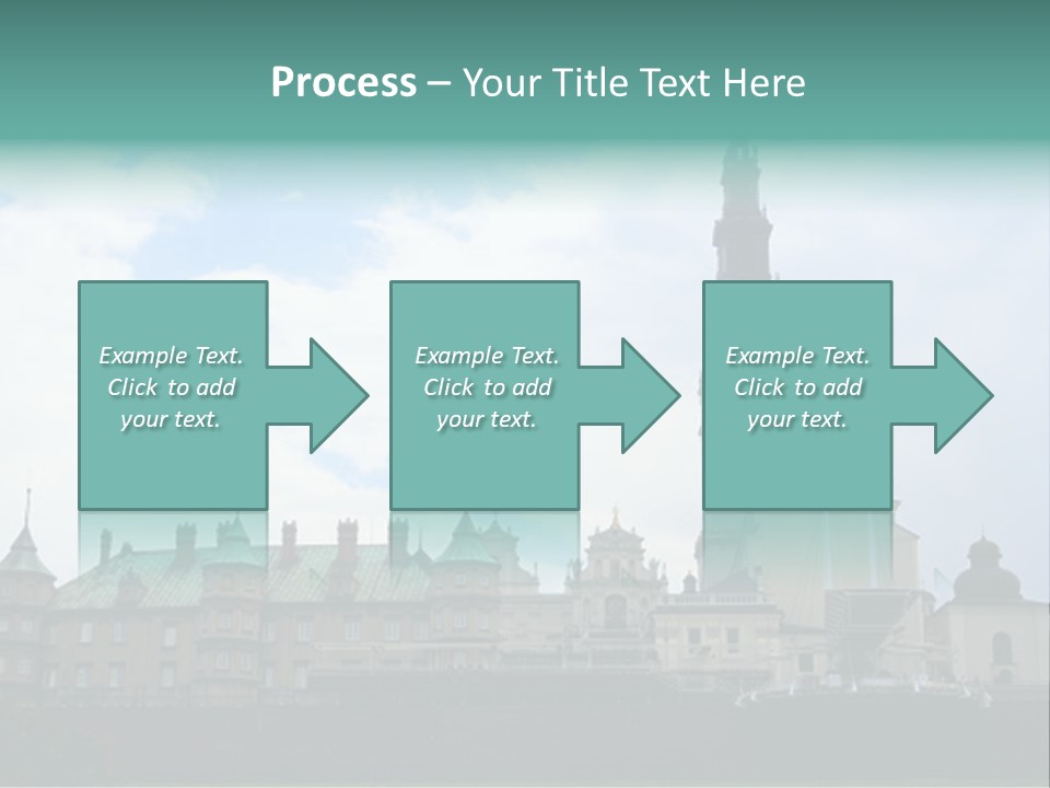Europe Steeple Hill PowerPoint Template