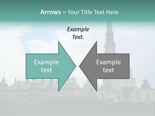 Europe Steeple Hill PowerPoint Template