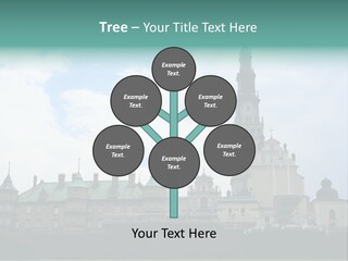 Europe Steeple Hill PowerPoint Template