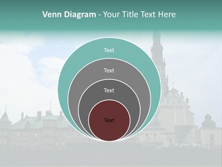 Europe Steeple Hill PowerPoint Template