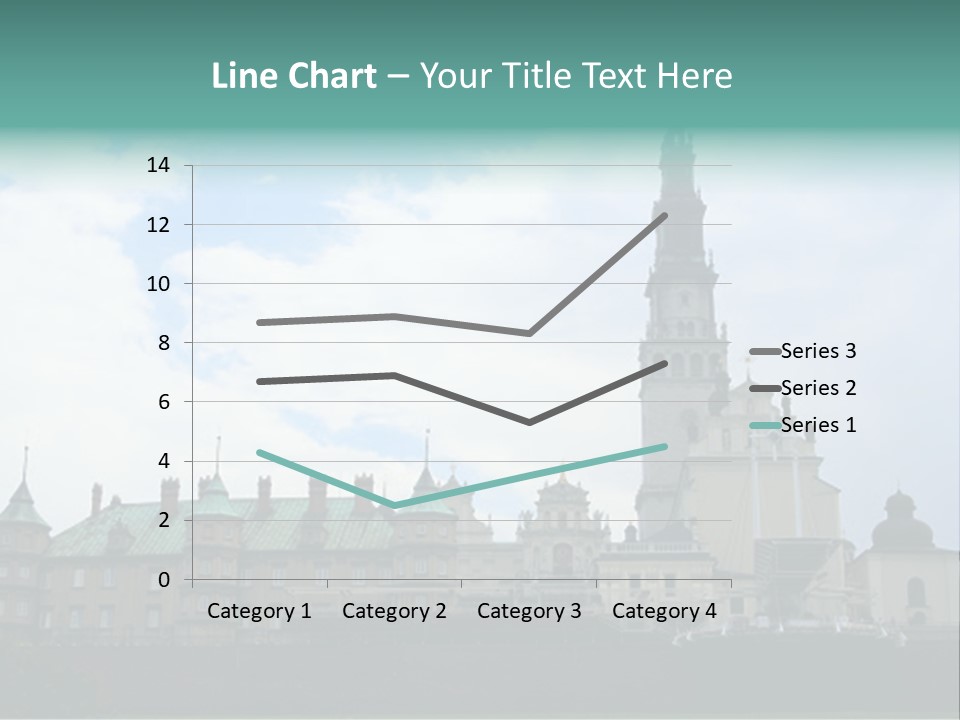 Europe Steeple Hill PowerPoint Template