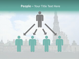 Europe Steeple Hill PowerPoint Template