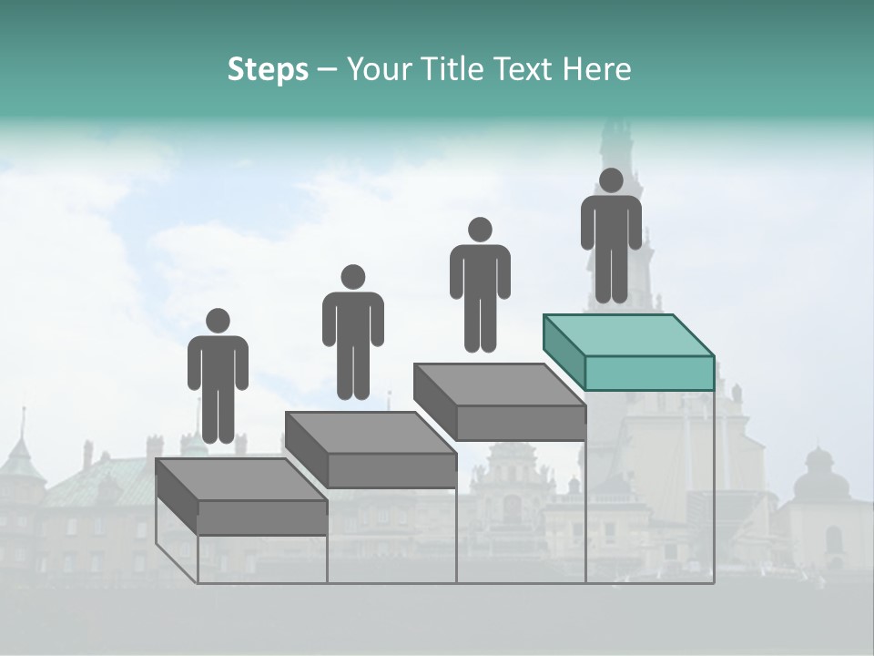 Europe Steeple Hill PowerPoint Template