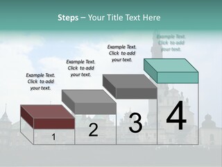 Europe Steeple Hill PowerPoint Template
