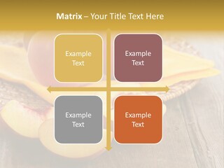 Crop Fruit Yellow PowerPoint Template