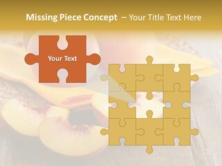 Crop Fruit Yellow PowerPoint Template