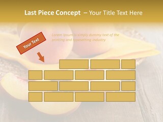 Crop Fruit Yellow PowerPoint Template