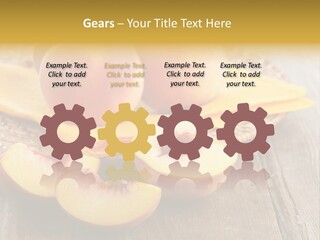 Crop Fruit Yellow PowerPoint Template