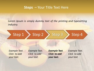 Crop Fruit Yellow PowerPoint Template