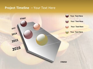 Crop Fruit Yellow PowerPoint Template