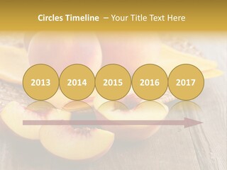 Crop Fruit Yellow PowerPoint Template