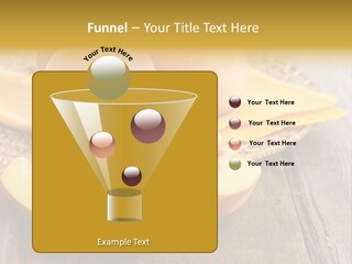 Crop Fruit Yellow PowerPoint Template
