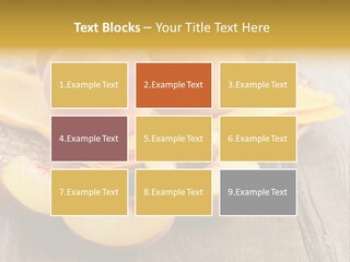 Crop Fruit Yellow PowerPoint Template