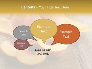 Crop Fruit Yellow PowerPoint Template