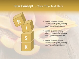 Crop Fruit Yellow PowerPoint Template