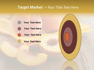 Crop Fruit Yellow PowerPoint Template