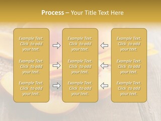 Crop Fruit Yellow PowerPoint Template