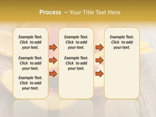 Crop Fruit Yellow PowerPoint Template