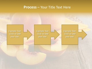 Crop Fruit Yellow PowerPoint Template