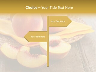 Crop Fruit Yellow PowerPoint Template