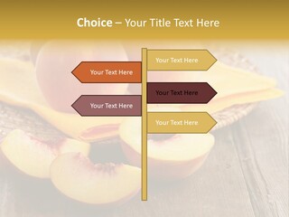 Crop Fruit Yellow PowerPoint Template