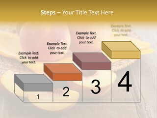 Crop Fruit Yellow PowerPoint Template