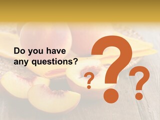 Crop Fruit Yellow PowerPoint Template