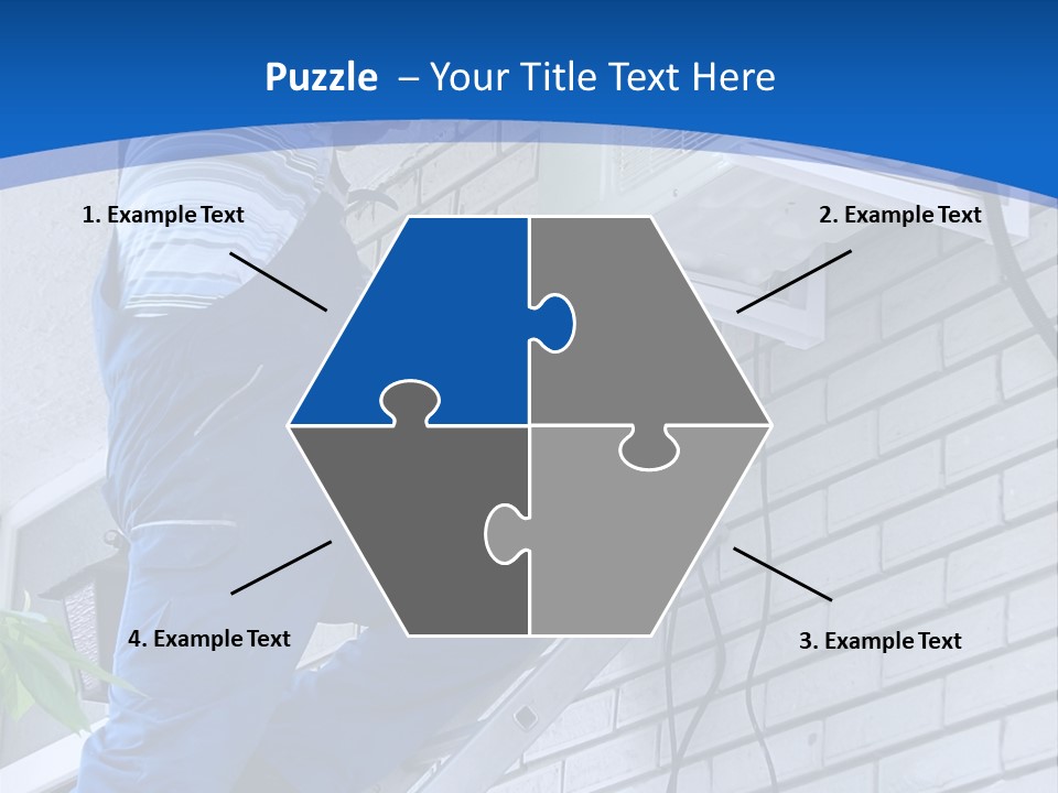 Workmen Construction Conditioners PowerPoint Template