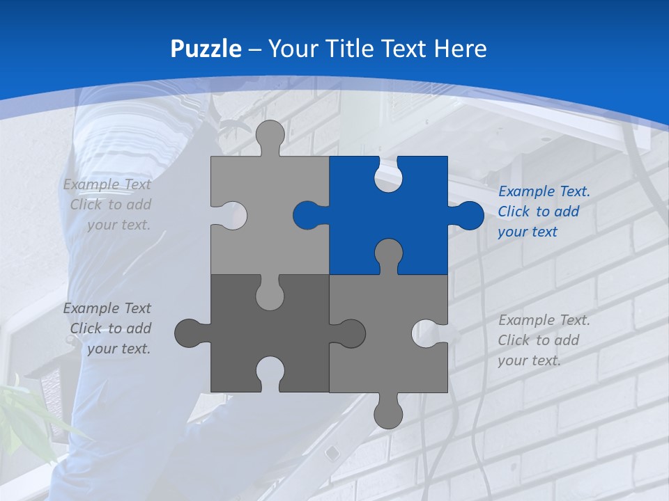 Workmen Construction Conditioners PowerPoint Template