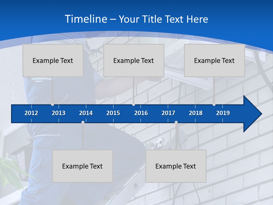 Workmen Construction Conditioners PowerPoint Template