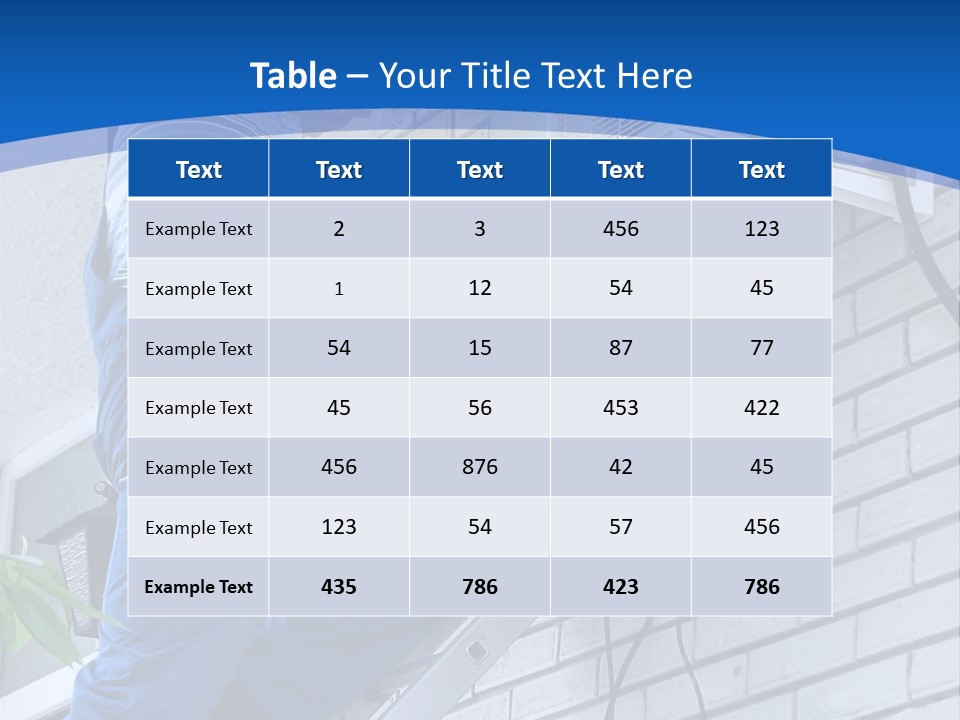 Workmen Construction Conditioners PowerPoint Template