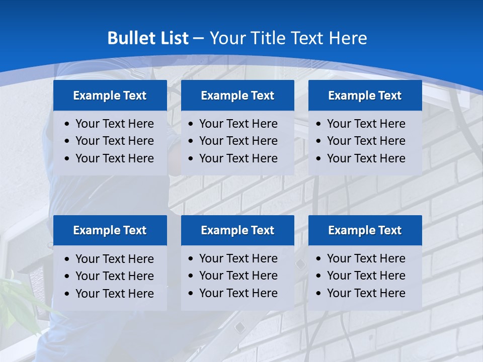 Workmen Construction Conditioners PowerPoint Template