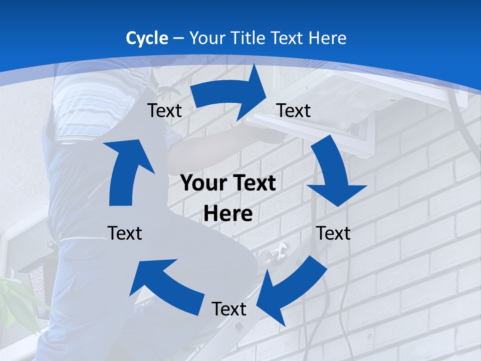 Workmen Construction Conditioners PowerPoint Template