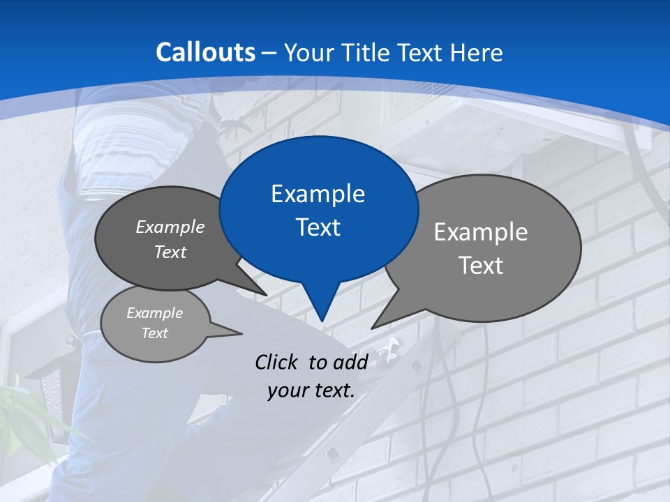 Workmen Construction Conditioners PowerPoint Template