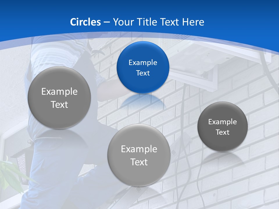 Workmen Construction Conditioners PowerPoint Template