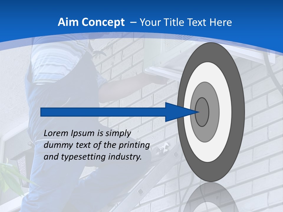 Workmen Construction Conditioners PowerPoint Template