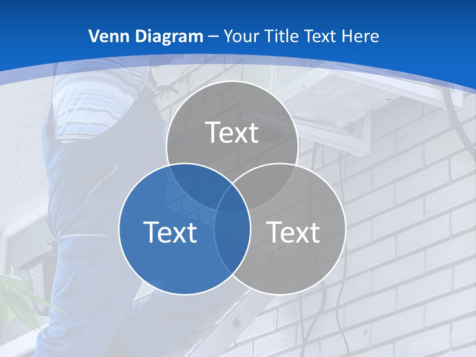 Workmen Construction Conditioners PowerPoint Template