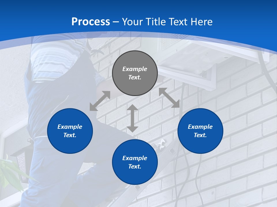 Workmen Construction Conditioners PowerPoint Template