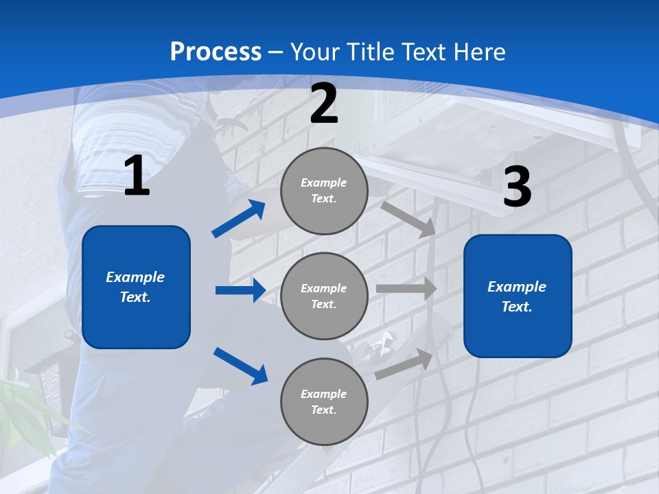 Workmen Construction Conditioners PowerPoint Template